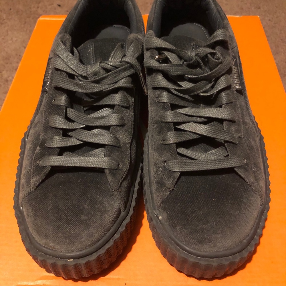 Puma Creeper Velvet Fenty Glacier Grey Gem